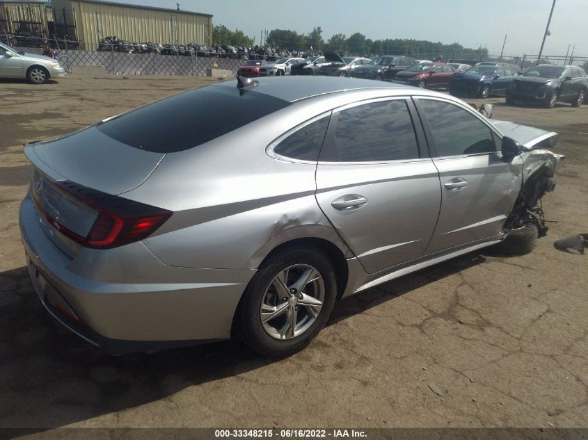 2022 HYUNDAI SONATA SE VIN: 5NPEG4JA2NH135474
