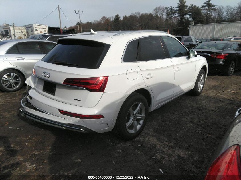2021 AUDI Q5 PREMIUM VIN: WA1AAAFY2M2020985