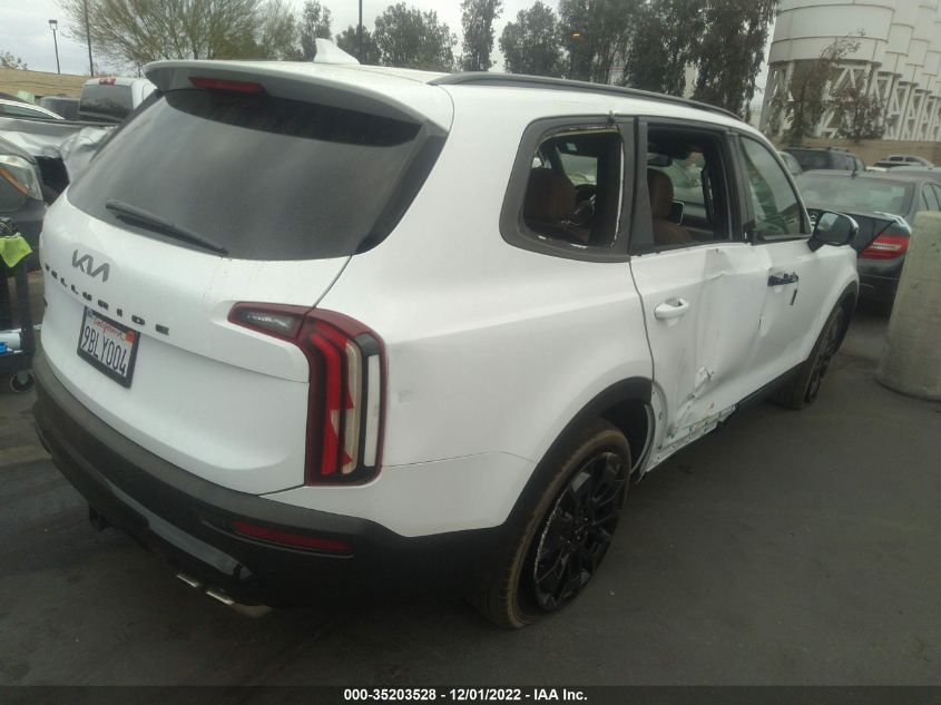 2022 KIA TELLURIDE SX VIN: 5XYP5DHC1NG276890