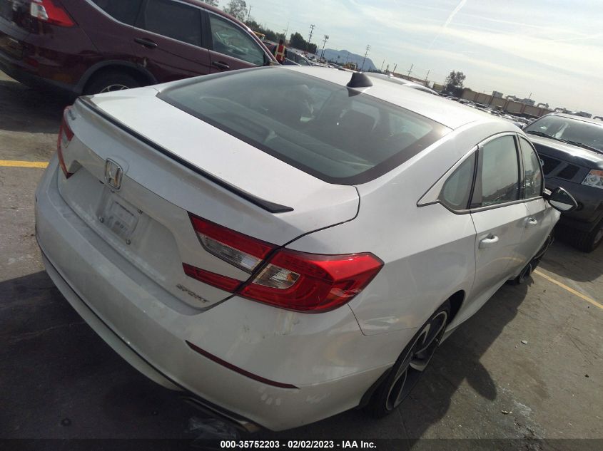 2021 HONDA ACCORD SEDAN SPORT VIN: 1HGCV1F34MA096660
