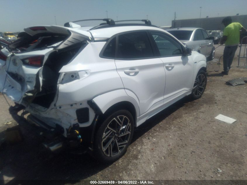 2022 HYUNDAI KONA N LINE VIN: KM8K3CA36NU822470