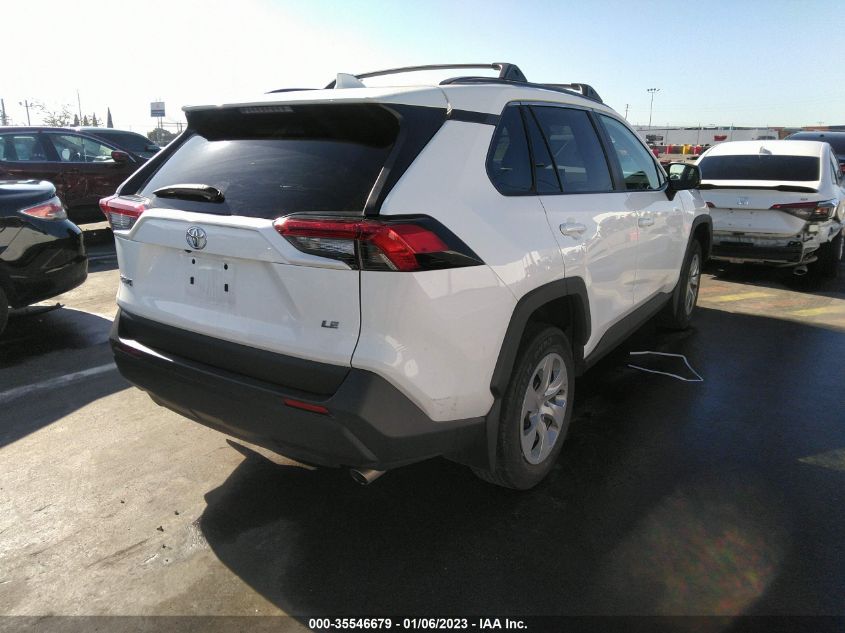 2021 TOYOTA RAV4 LE VIN: 2T3H1RFV7MC162508