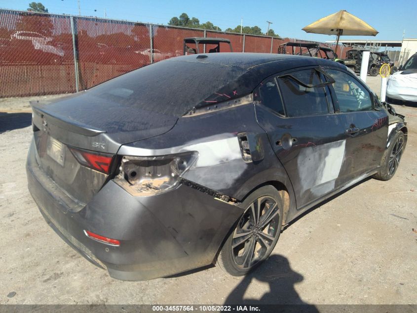 2022 NISSAN SENTRA SR VIN: 3N1AB8DV9NY232633