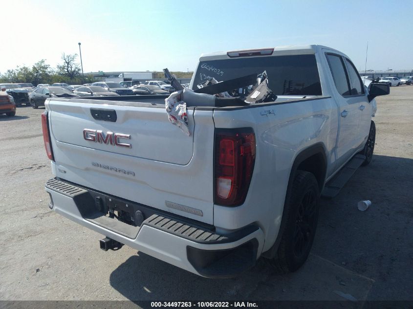 2022 GMC SIERRA 1500 LIMITED ELEVATION VIN: 3GTP9CEK8NG100253
