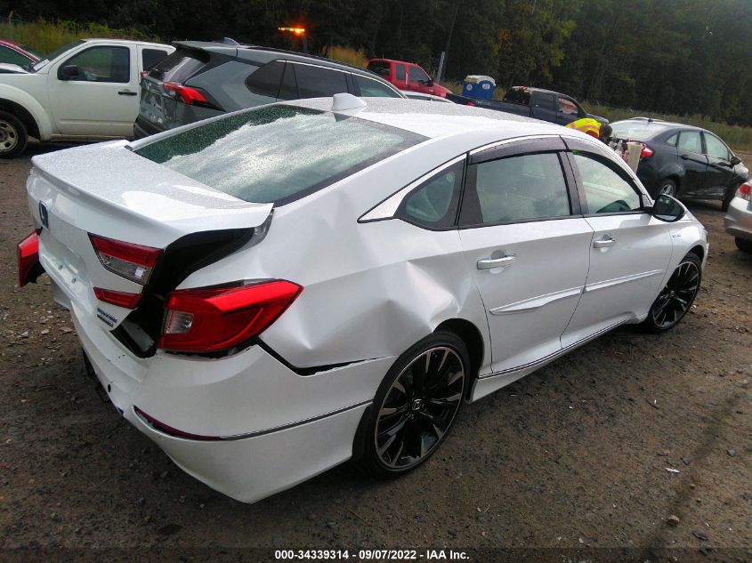 2022 HONDA ACCORD HYBRID TOURING VIN: 1HGCV3F96NA025736