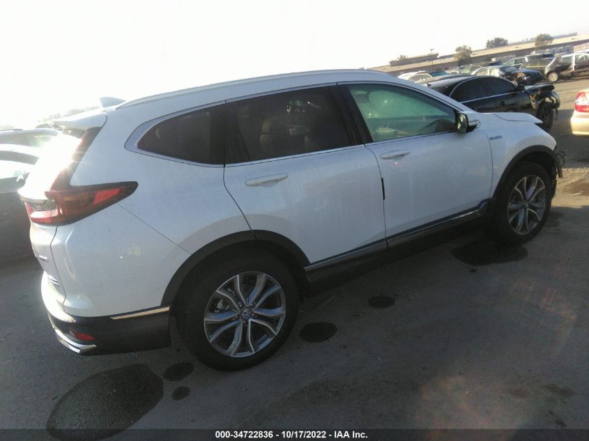 2022 HONDA CR-V HYBRID TOURING VIN: 5J6RT6H96NL003229