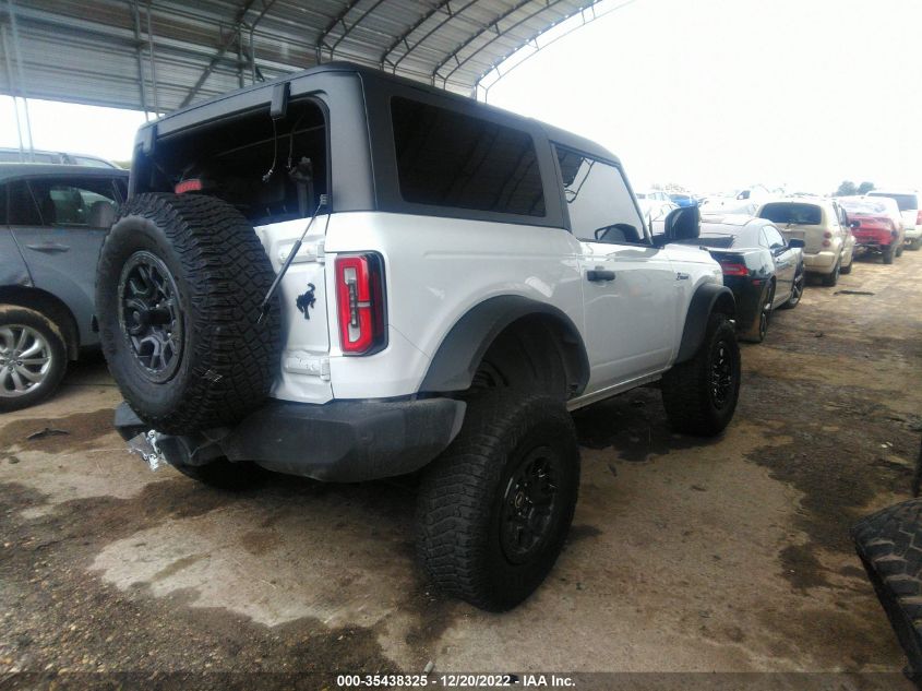 2022 FORD BRONCO BASE/BIG BEND VIN: 1FMDE5CP2NLA73493