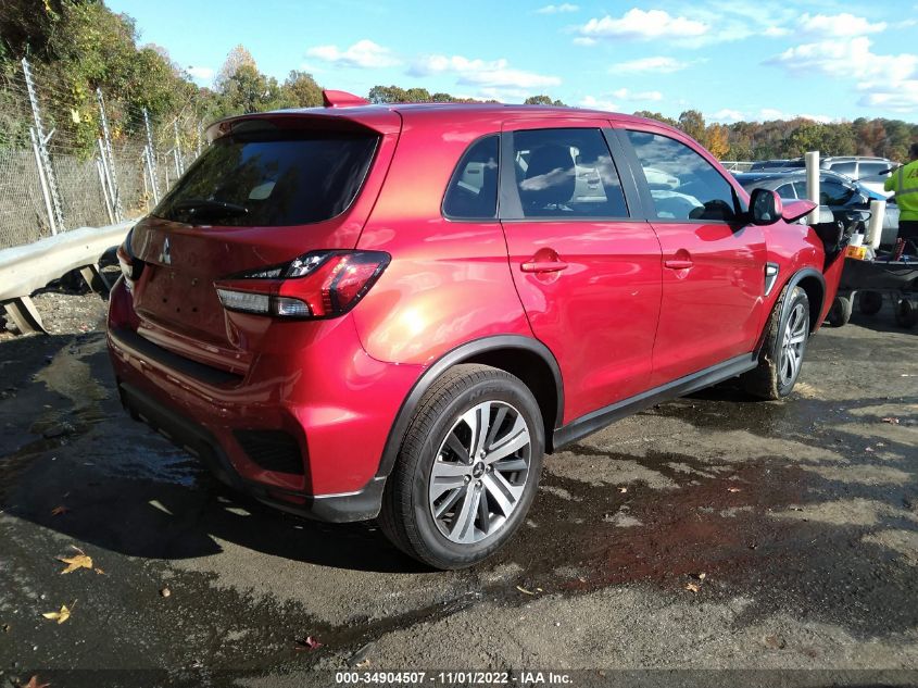 2022 MITSUBISHI OUTLANDER SPORT ES/LE/S/BE VIN: JA4APUAU2NU009740