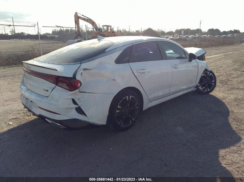 2022 KIA K5 GT-LINE VIN: 5XXG64J2XNG095273