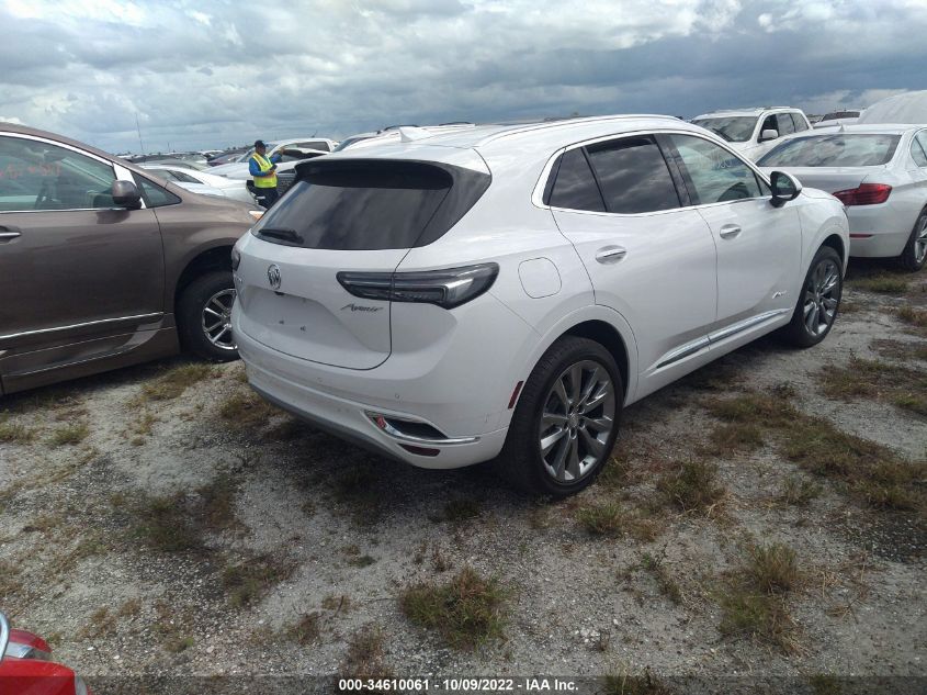 2021 BUICK ENVISION AVENIR VIN: LRBFZRR4XMD110822
