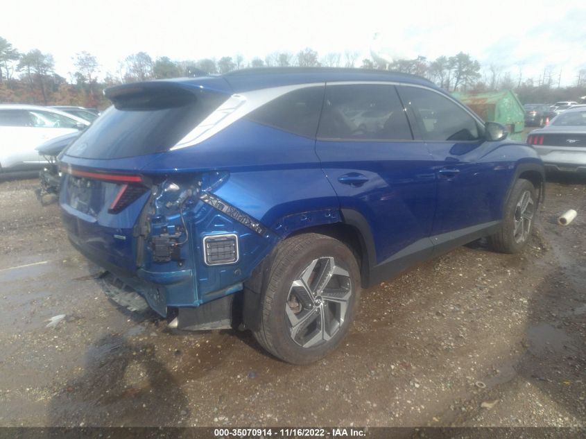 2022 HYUNDAI TUCSON LIMITED VIN: 5NMJECAE5NH033715