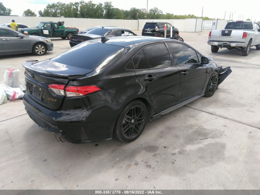 2021 TOYOTA COROLLA SE/NIGHTSHADE/APEX SE VIN: 5YFS4MCE7MP075043