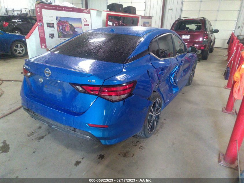 2022 NISSAN SENTRA SR VIN: 3N1AB8DV1NY213591