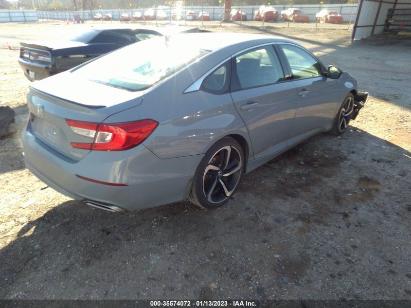 2022 HONDA ACCORD SEDAN SPORT SE VIN: 1HGCV1F40NA033792