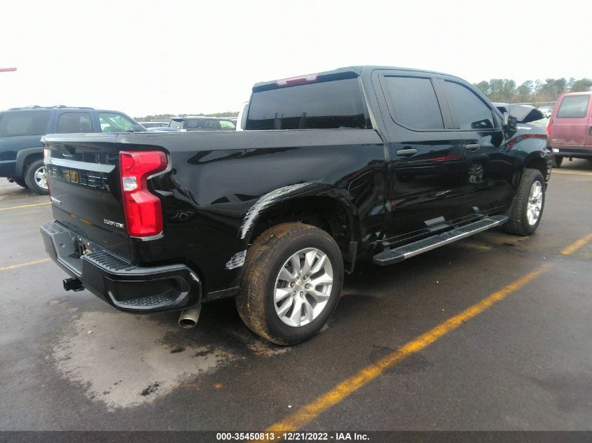 2021 CHEVROLET SILVERADO 1500 CUSTOM VIN: 1GCPWBEH3MZ191521