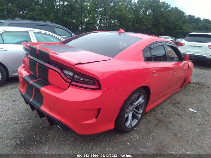 2021 DODGE CHARGER GT VIN: 2C3CDXHG0MH532401