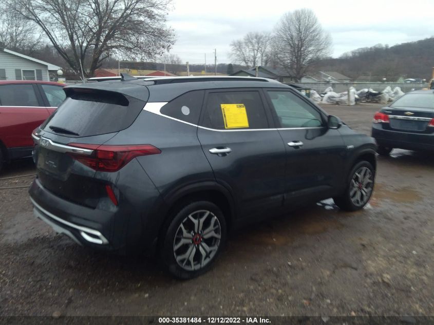 2022 KIA SELTOS SX VIN: KNDETCA25N7306432