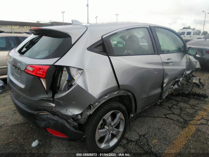 2020 HONDA HR-V LX VIN: 3CZRU5H36LM705260