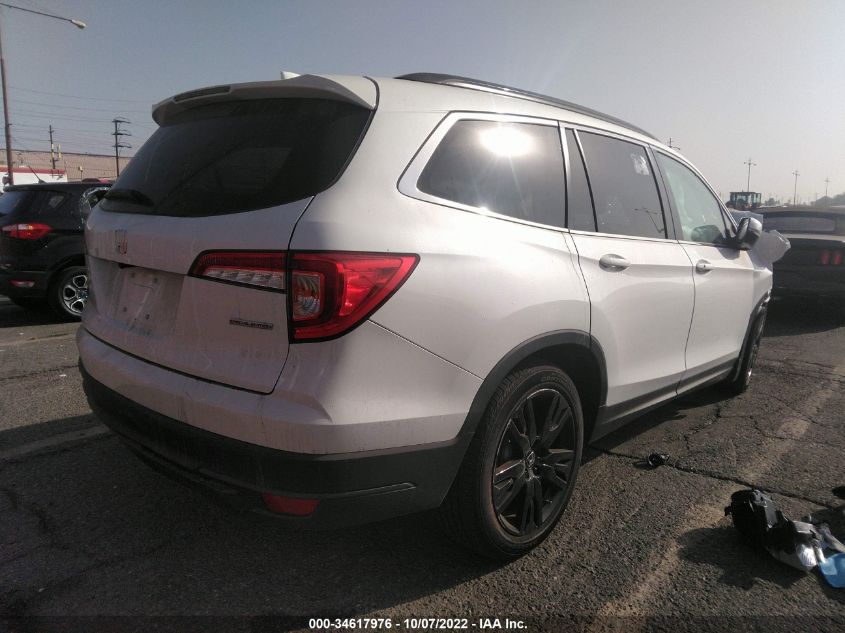 2022 HONDA PILOT SPECIAL EDITION VIN: 5FNYF5H20NB020794