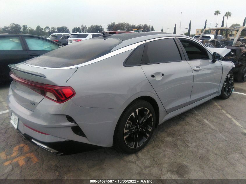 2022 KIA K5 GT-LINE VIN: 5XXG64J22NG106640