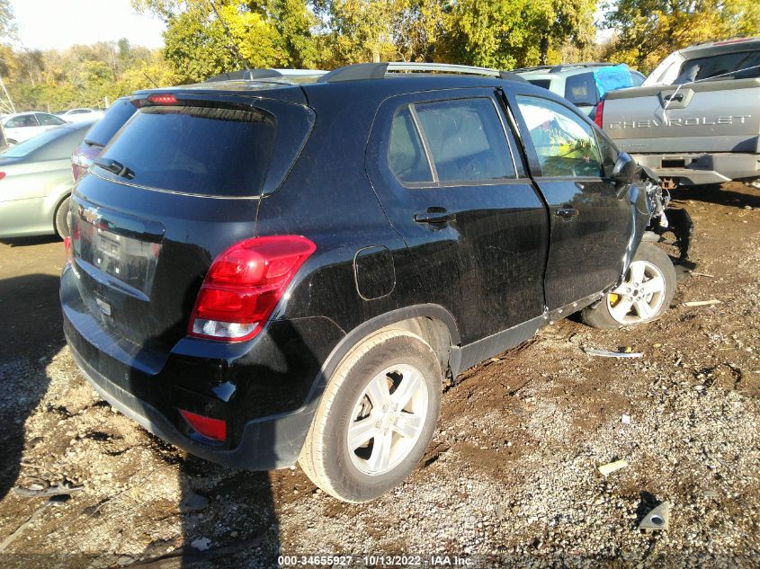 2021 CHEVROLET TRAX LT VIN: KL7CJPSB7MB355434