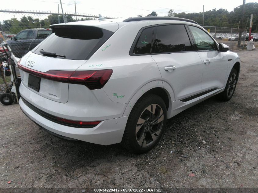 2021 AUDI E-TRON PREMIUM VIN: WA1AAAGE5MB010276