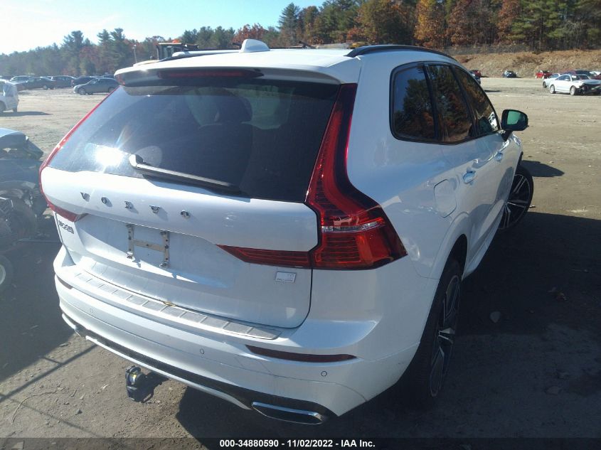 2021 VOLVO XC60 R-DESIGN VIN: YV4BR0DM1M1870493