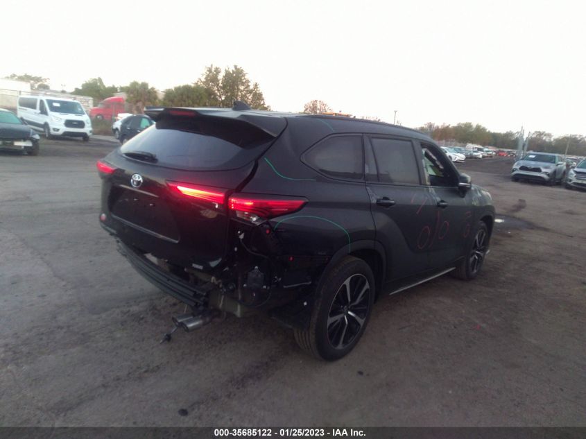 2021 TOYOTA HIGHLANDER XSE VIN: 5TDJZRAH2MS066488