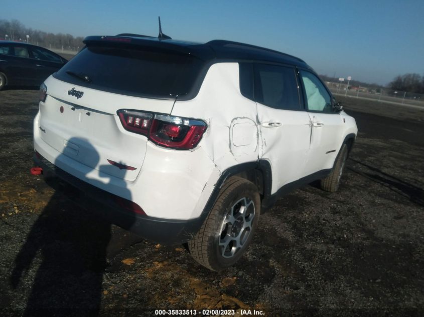 2022 JEEP COMPASS TRAILHAWK VIN: 3C4NJDDB9NT115535