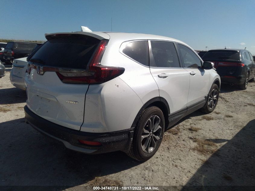 2022 HONDA CR-V EX-L VIN: 5J6RW2H84NA003409