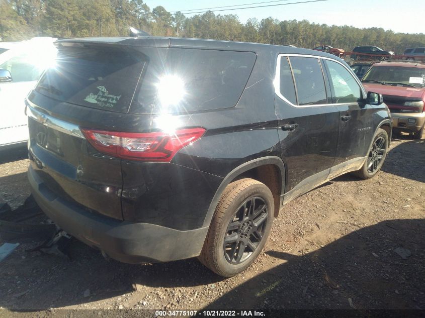 2021 CHEVROLET TRAVERSE LS VIN: 1GNERFKW9MJ200818