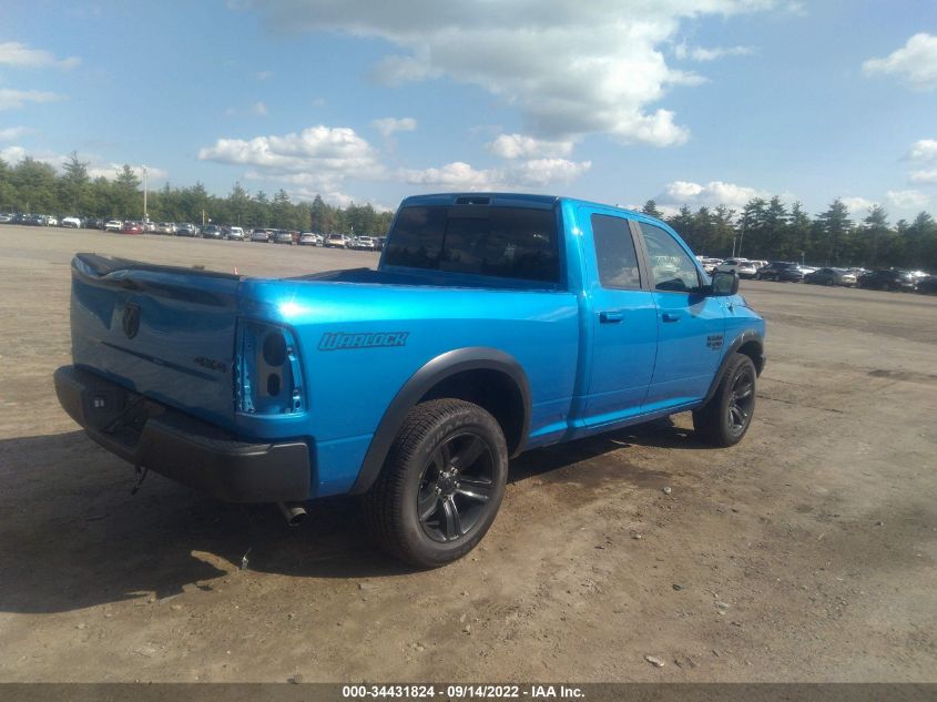 2021 RAM 1500 CLASSIC WARLOCK VIN: 1C6RR7GG8MS556289