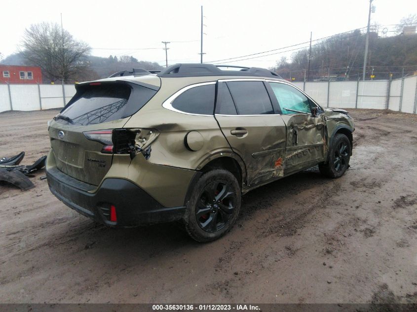 2022 SUBARU OUTBACK ONYX EDITION XT VIN: 4S4BTGLD0N3123855