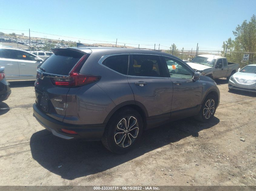 2021 HONDA CR-V HYBRID EX VIN: 7FART6H54ME005604