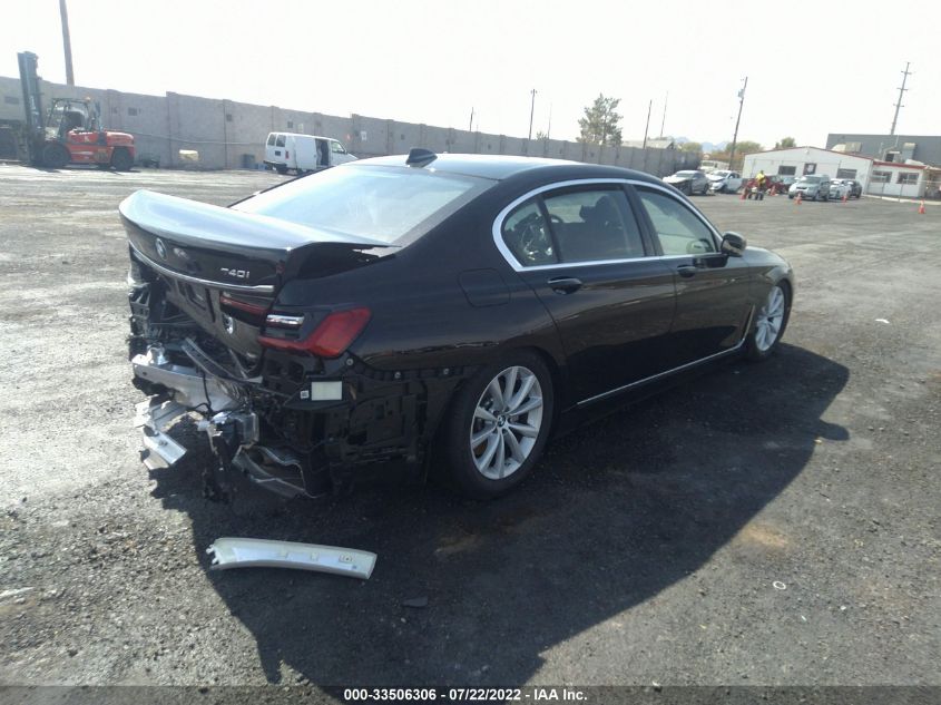 2022 BMW 7 SERIES 740I VIN: WBA7T2C09NCJ39768