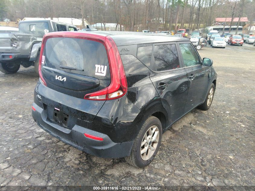 2022 KIA SOUL LX VIN: KNDJ23AU5N7815827