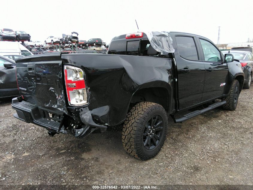 2021 CHEVROLET COLORADO 4WD Z71 VIN: 1GCGTDEN8M1288609