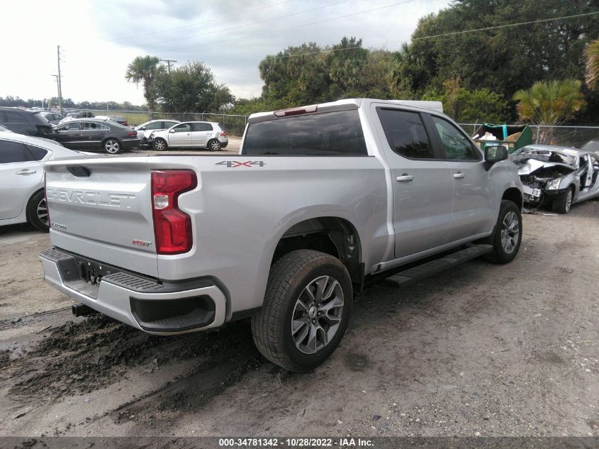 2021 CHEVROLET SILVERADO 1500 RST VIN: 1GCUYEED8MZ419587