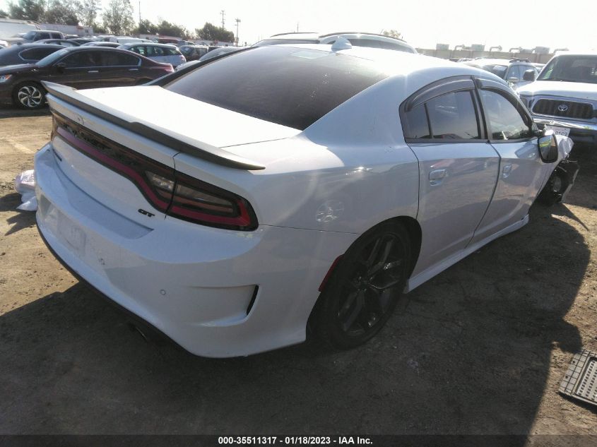 2021 DODGE CHARGER GT VIN: 2C3CDXHG8MH644539