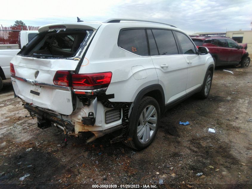 2021 VOLKSWAGEN ATLAS 3.6L V6 SEL VIN: 1V2ER2CA0MC526370