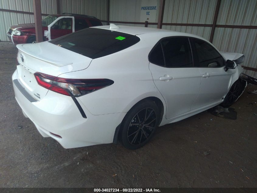 2022 TOYOTA CAMRY HYBRID VIN: 4T1G31AK1NU570743