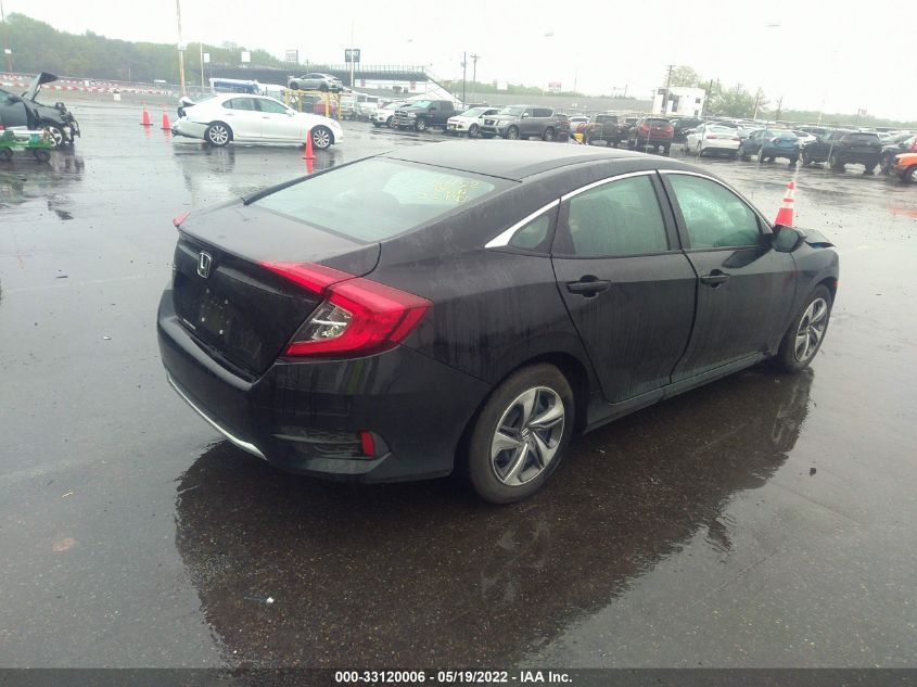 2021 HONDA CIVIC SEDAN LX VIN: 2HGFC2F69MH541575