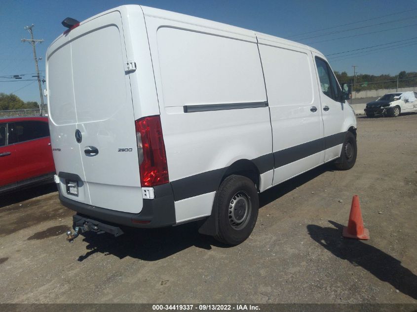 2022 MERCEDES-BENZ SPRINTER CARGO VAN VIN: W1Y4DBHY0NT102220