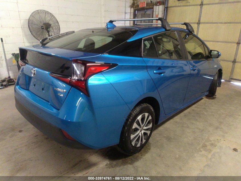 2022 TOYOTA PRIUS LE/XLE/NIGHTSHADE VIN: JTDL9MFU4N3035683