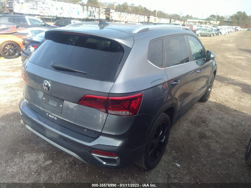 2022 VOLKSWAGEN TAOS SE VIN: 3VVLX7B24NM022749