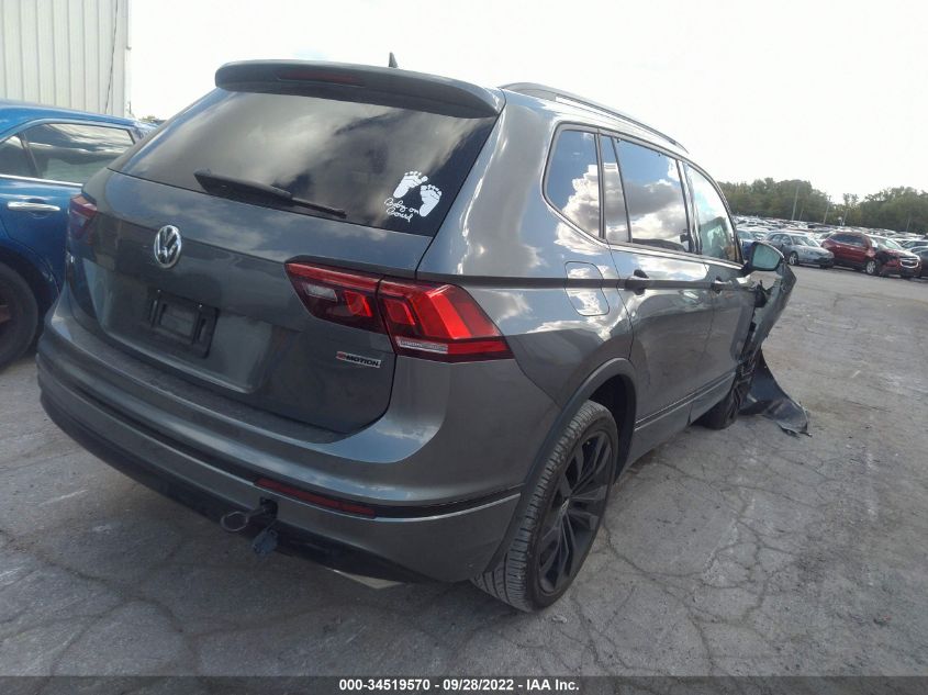 2021 VOLKSWAGEN TIGUAN SE/SE R-LINE BLACK/SEL VIN: 3VV2B7AX4MM054459