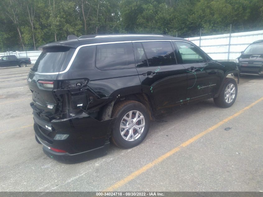2021 JEEP GRAND CHEROKEE L LIMITED VIN: 1C4RJKBG9M8117741