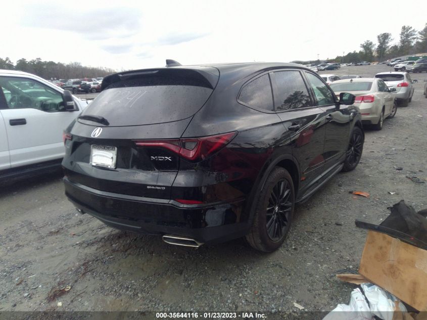 2022 ACURA MDX W/A-SPEC PACKAGE VIN: 5J8YE1H07NL014225