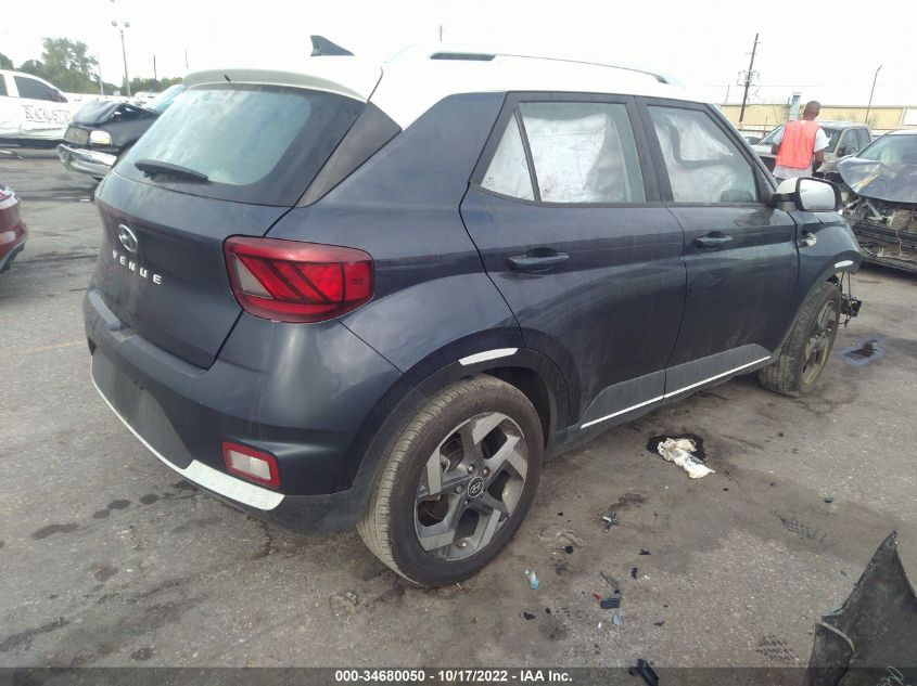 2021 HYUNDAI VENUE DENIM VIN: KMHRC8A37MU129661