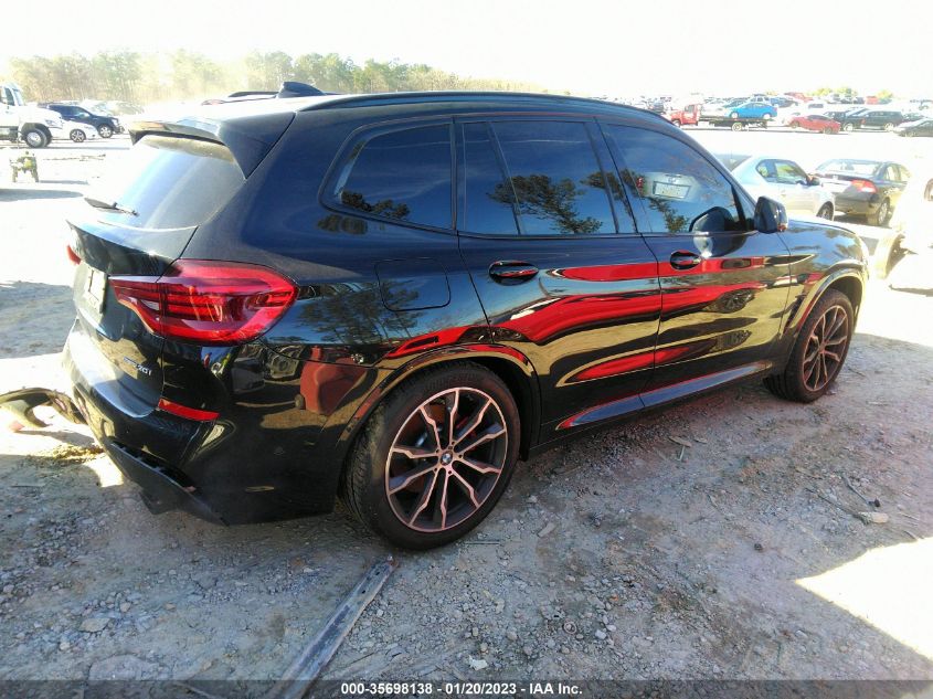 2021 BMW X3 SDRIVE30I VIN: 5UXTY3C03M9H99665